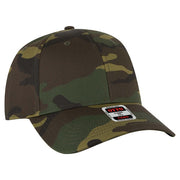 OTTO CAP Camouflage 6 Panel Low Profile Baseball Cap