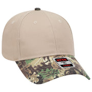 OTTO CAP Camouflage 6 Panel Low Profile Baseball Cap