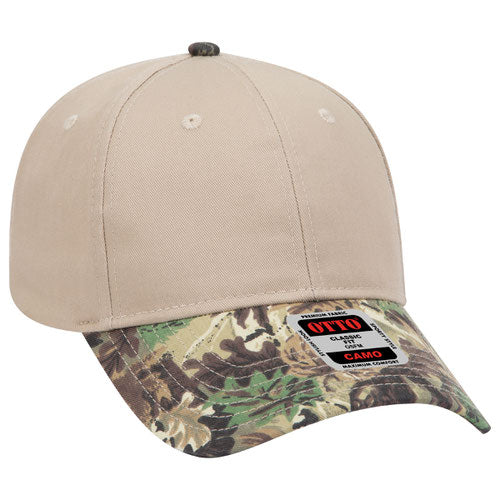 OTTO CAP Camouflage 6 Panel Low Profile Baseball Cap