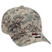 OTTO CAP Camouflage 6 Panel Low Profile Baseball Cap