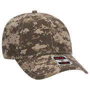 OTTO CAP Camouflage 6 Panel Low Profile Baseball Cap