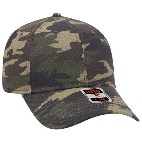 OTTO CAP Camouflage 6 Panel Low Profile Baseball Cap