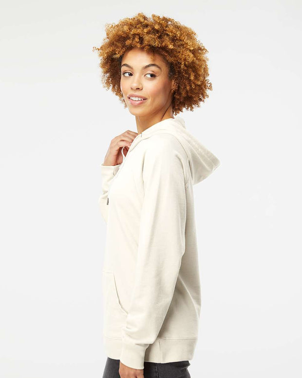 Independent Trading Co. - Icon Lightweight Loopback Terry Hooded Sweatshirt - SS1000