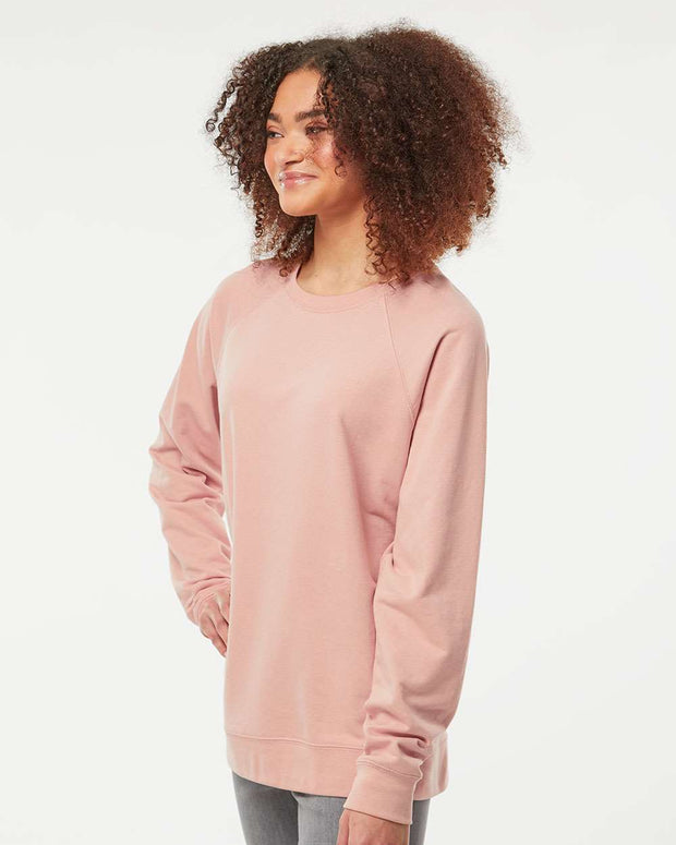 Independent Trading Co. - Icon Lightweight Loopback Terry Crewneck Sweatshirt - SS1000C
