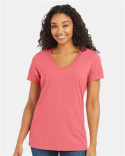 ComfortWash by Hanes Garment-Dyed Women's V-Neck T-Shirt GDH125