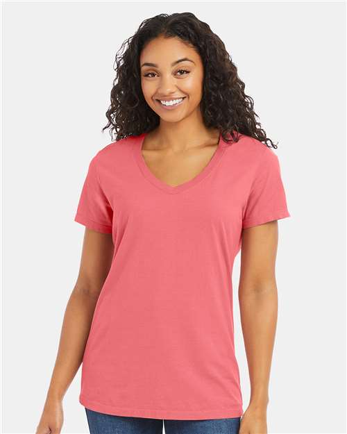 ComfortWash by Hanes Garment-Dyed Women's V-Neck T-Shirt GDH125