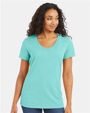 ComfortWash by Hanes Garment-Dyed Women's V-Neck T-Shirt GDH125