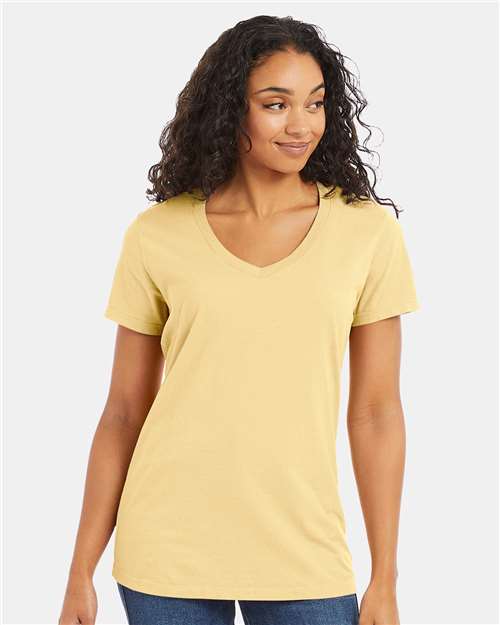 ComfortWash by Hanes Garment-Dyed Women's V-Neck T-Shirt GDH125