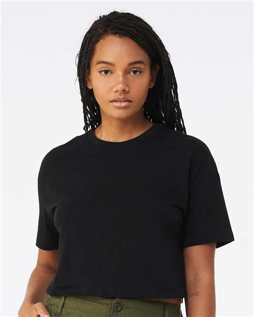 BELLA + CANVAS Women's Jersey Crop Tee - BELLA + CANVAS 6482