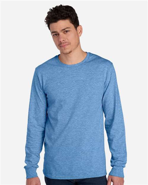 JERZEES Premium Blended Ringspun Long Sleeve Crewneck T-Shirt - 560LSR
