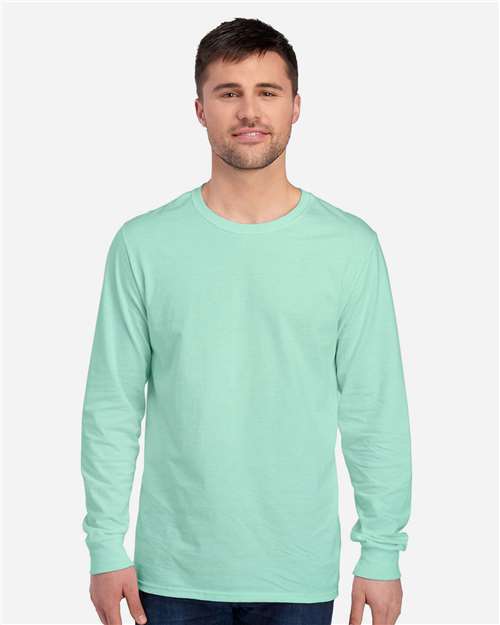 JERZEES Premium Blended Ringspun Long Sleeve Crewneck T-Shirt - 560LSR