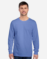 JERZEES Premium Blended Ringspun Long Sleeve Crewneck T-Shirt - 560LSR