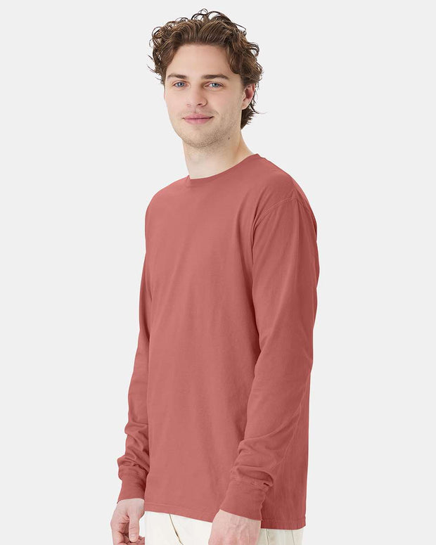 ComfortWash by Hanes Garment-Dyed Long Sleeve T-Shirt - GDH200