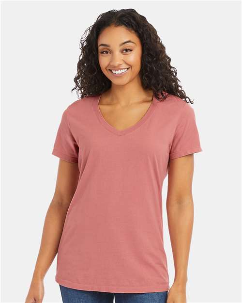 ComfortWash by Hanes Garment-Dyed Women's V-Neck T-Shirt GDH125