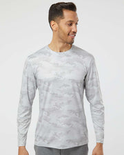 Paragon Pompano Performance Camo Long Sleeve T-Shirt - 217