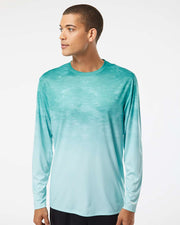 Paragon Montauk Oceanic Fade Performance Long Sleeve T-Shirt - 229