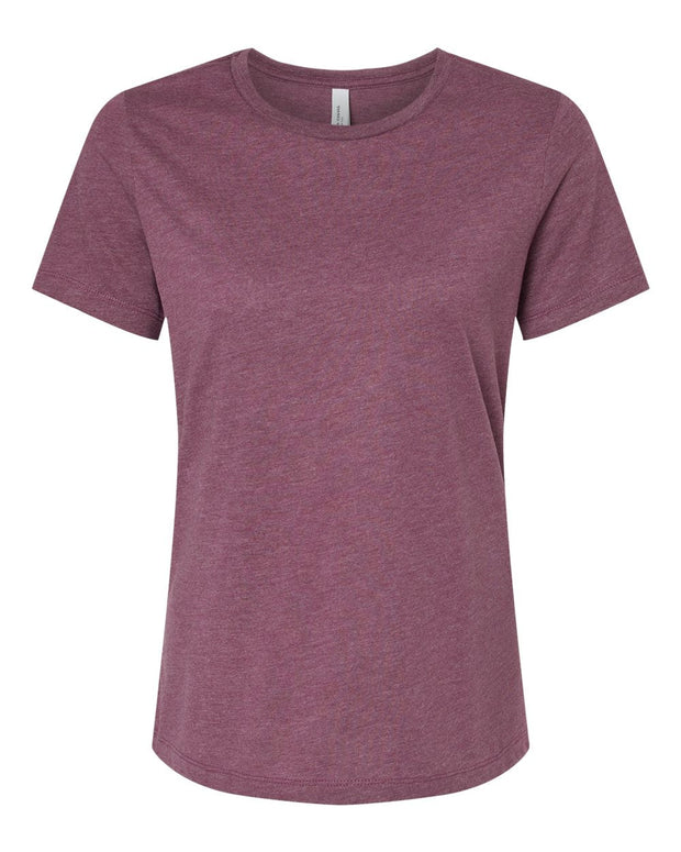 BELLA + CANVAS - Women’s Relaxed Fit Heather CVC Tee - 6400CVC