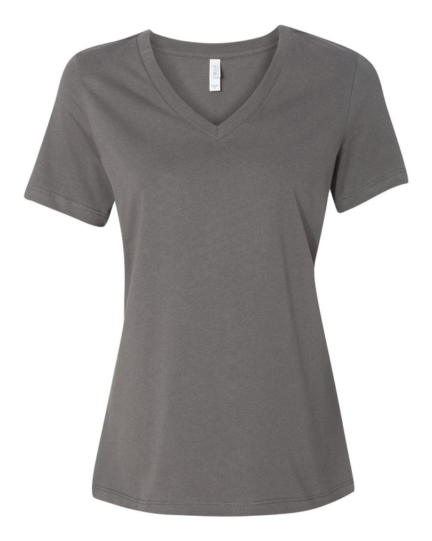 BELLA + CANVAS Women’s Relaxed Jersey V-Neck Tee 6405