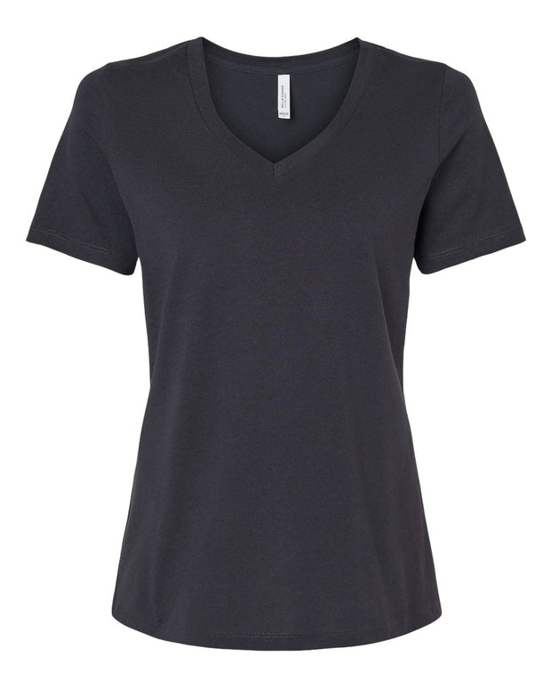 BELLA + CANVAS Women’s Relaxed Jersey V-Neck Tee 6405