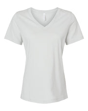 BELLA + CANVAS Women’s Relaxed Jersey V-Neck Tee 6405