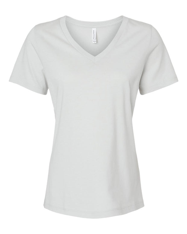 BELLA + CANVAS Women’s Relaxed Jersey V-Neck Tee 6405
