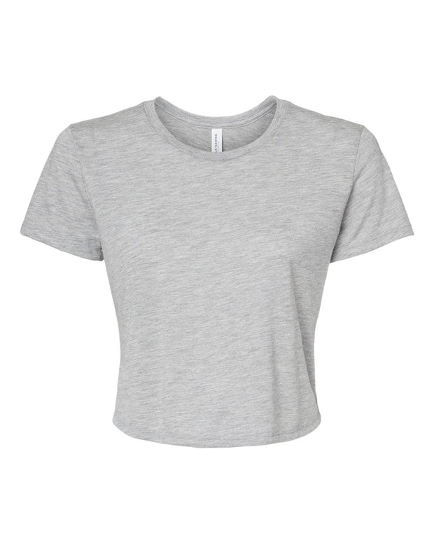 BELLA + CANVAS Women’s Flowy Crop Tee 8882