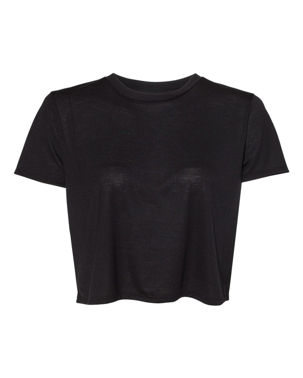 BELLA + CANVAS Women’s Flowy Crop Tee 8882