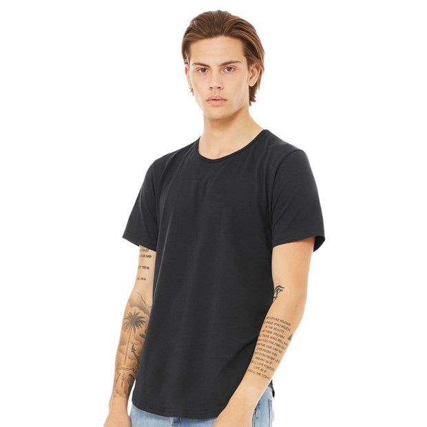 BELLA+CANVAS 3003 Jersey Curved Hem Tee