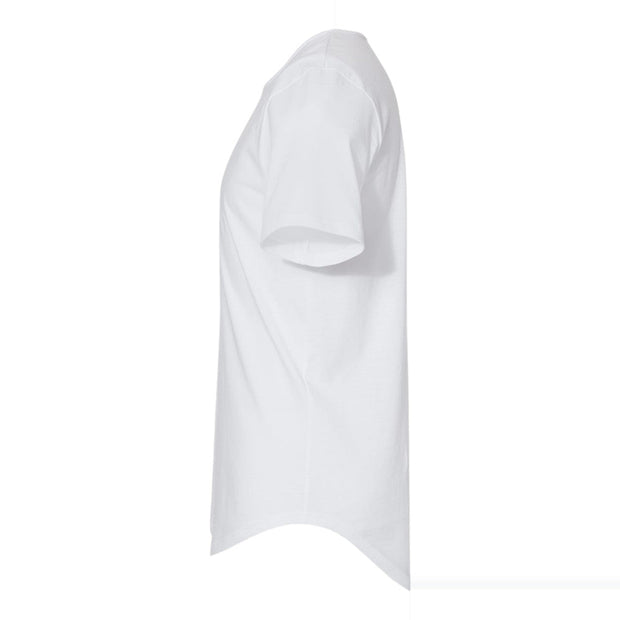 BELLA+CANVAS 3003 Jersey Curved Hem Tee