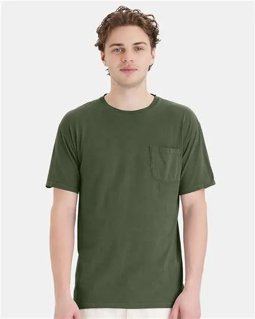 ComfortWash by Hanes - Garment-Dyed Pocket T-Shirt GDH150