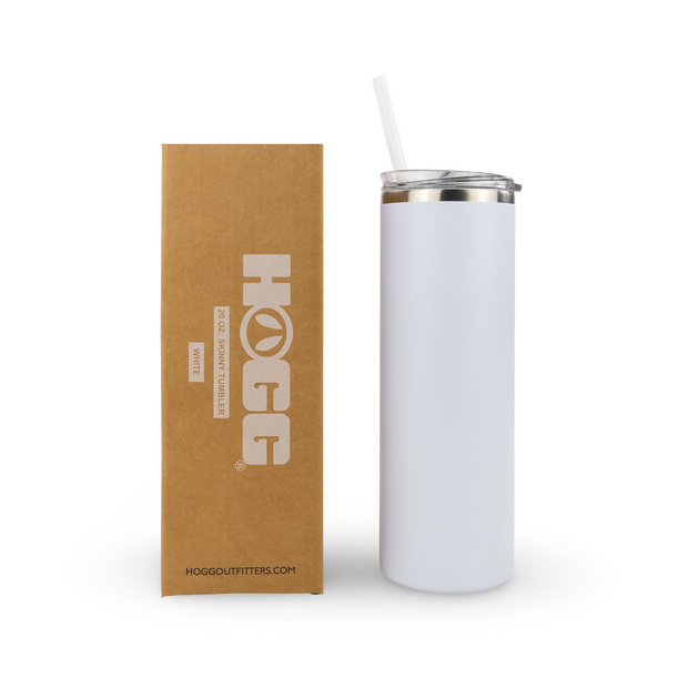 20oz POWDER COATED SKINNY TUMBLER