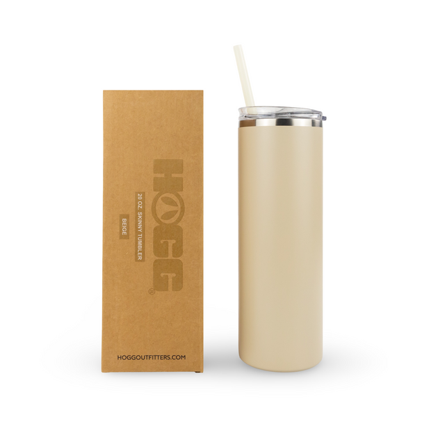 20oz POWDER COATED SKINNY TUMBLER