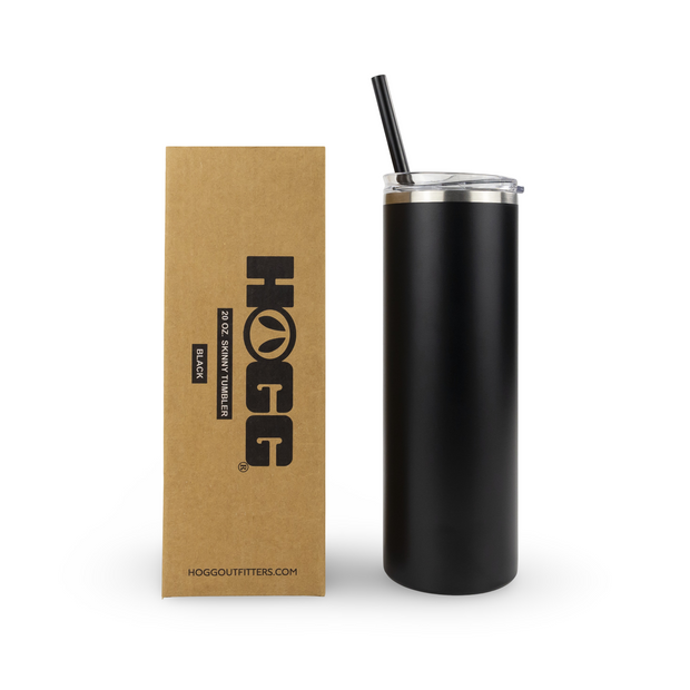20oz POWDER COATED SKINNY TUMBLER