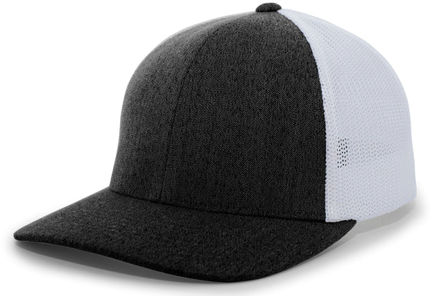 Heather Trucker Flexfit® Cap - P405