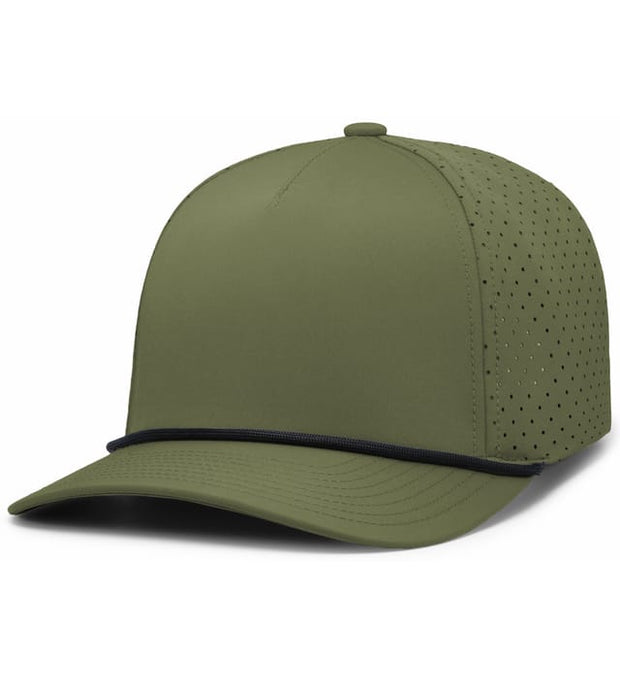 Pacific Headwear P424 Weekender Perforated Snapback Cap