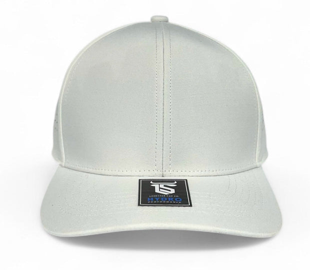 6 panel Hydro Cap: White (NO ROPE)