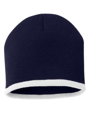 Sportsman SP09 - 8" Bottom-Striped Knit Beanie