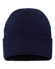 Sportsman SP12SL - Sherpa Lined 12" Cuffed Beanie, Knit Cap