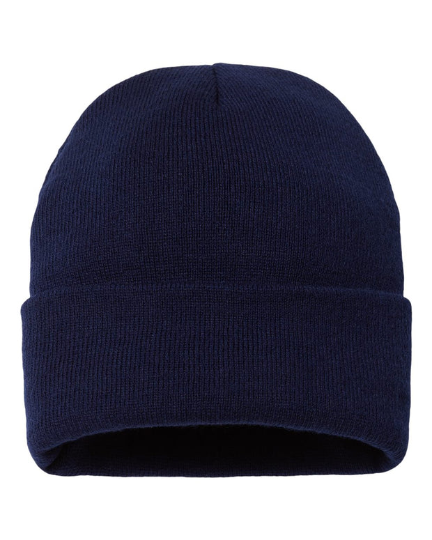 Sportsman SP12SL - Sherpa Lined 12" Cuffed Beanie, Knit Cap