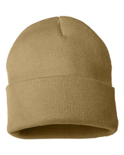 Sportsman SP12 - Beanie, Knit Cap, 12", Long Beanie, Blank Beanies, Bulk Beanies, Wholesale Beanies - SP12