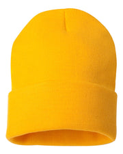 Sportsman SP12 - Beanie, Knit Cap, 12", Long Beanie, Blank Beanies, Bulk Beanies, Wholesale Beanies - SP12