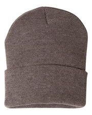 Sportsman SP12 - Beanie, Knit Cap, 12", Long Beanie, Blank Beanies, Bulk Beanies, Wholesale Beanies - SP12