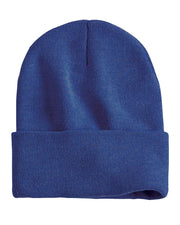 Sportsman SP12 - Beanie, Knit Cap, 12", Long Beanie, Blank Beanies, Bulk Beanies, Wholesale Beanies - SP12