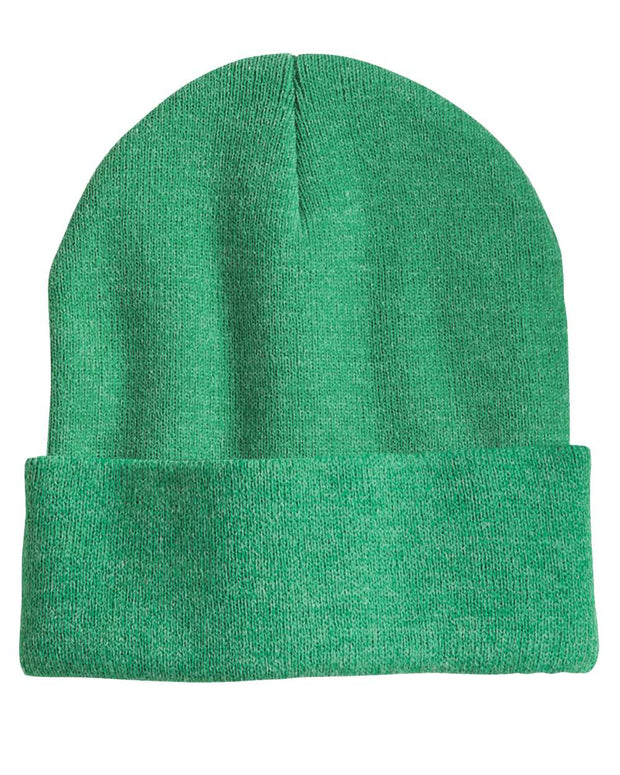 Sportsman SP12 - Beanie, Knit Cap, 12", Long Beanie, Blank Beanies, Bulk Beanies, Wholesale Beanies - SP12