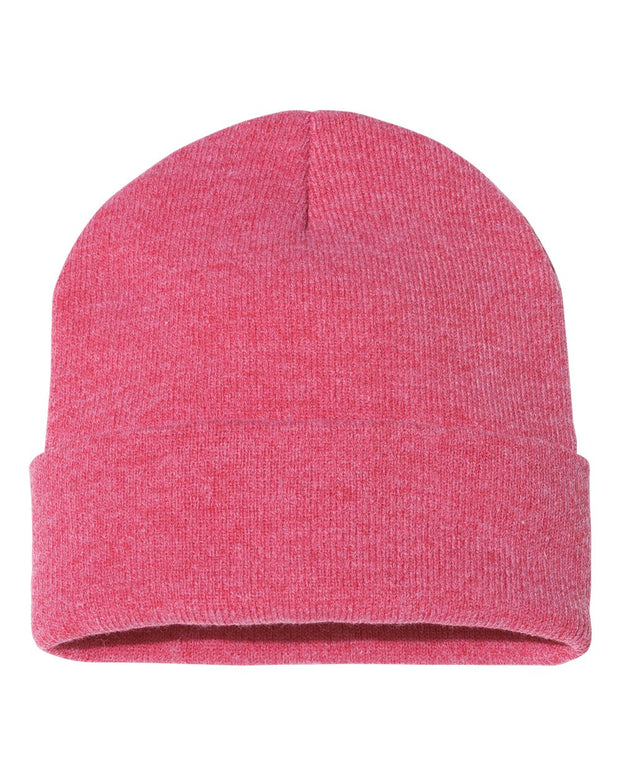 Sportsman SP12 - Beanie, Knit Cap, 12", Long Beanie, Blank Beanies, Bulk Beanies, Wholesale Beanies - SP12