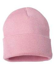 Sportsman SP12 - Beanie, Knit Cap, 12", Long Beanie, Blank Beanies, Bulk Beanies, Wholesale Beanies - SP12
