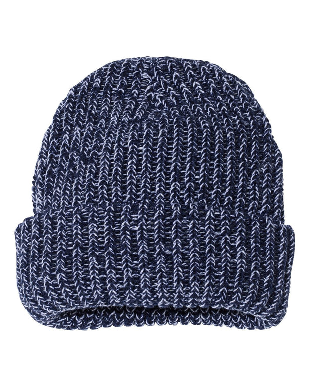 Sportsman SP90 - 12" Chunky Knit Cuffed Beanie, Knit Cap