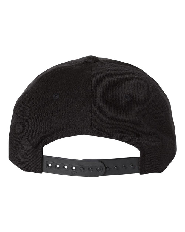 Yupoong 5789M 5-Panel, Premium Wool Blend Cap - YP Classics