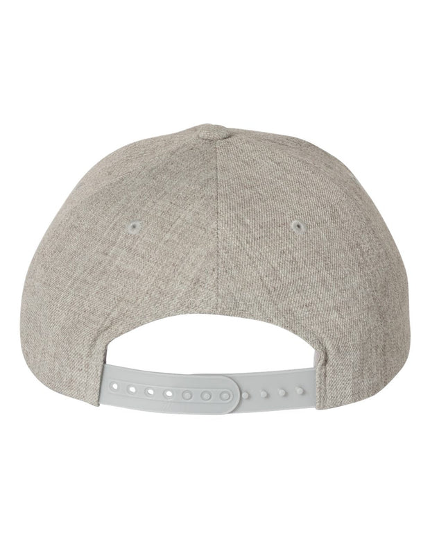 Yupoong 5789M 5-Panel, Premium Wool Blend Cap - YP Classics