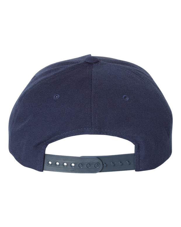 Yupoong 5789M 5-Panel, Premium Wool Blend Cap - YP Classics